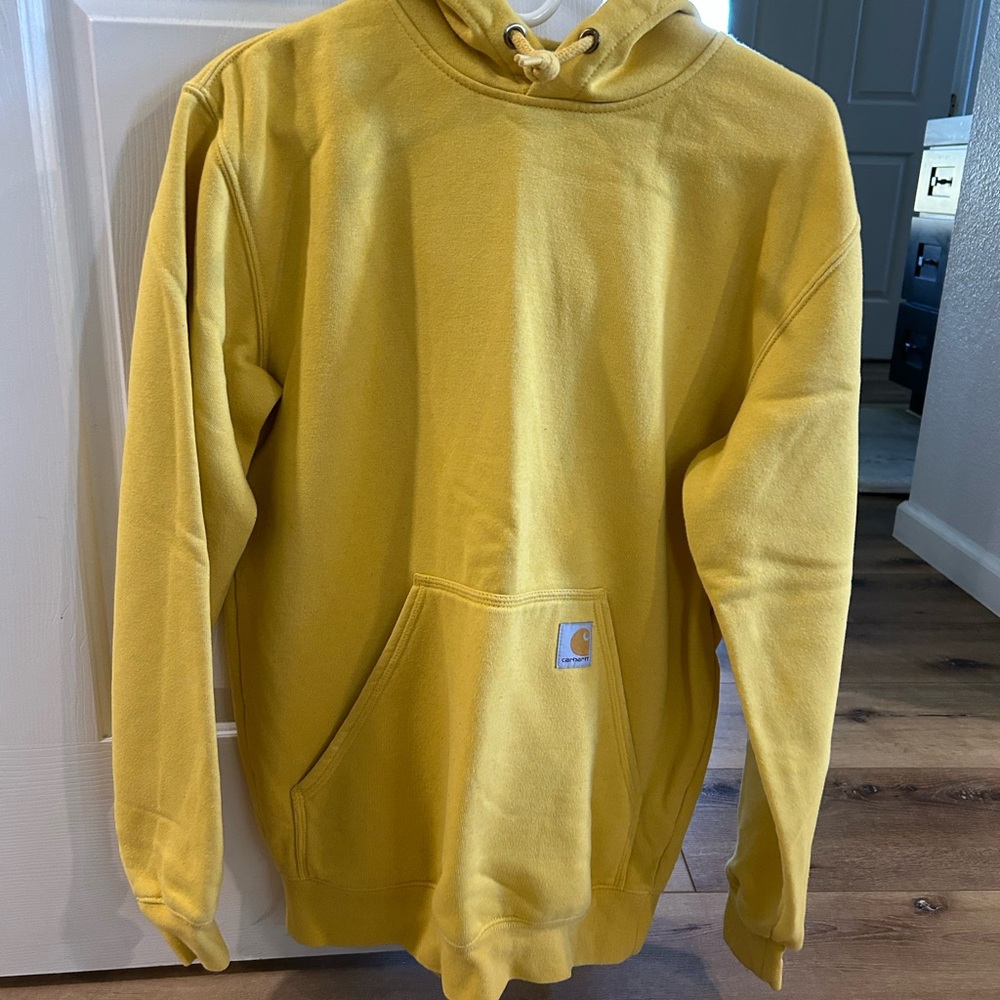 Carhartt Women's Yellow Hoodie
